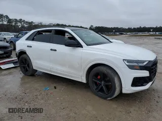 2019 Audi Q8 Premium with VIN WA1AVAF1XKD017065, listed as a Copart auction lot 37244513 with 54,174 mi miles. Bid and sale history available at carsss.com. Image 4.