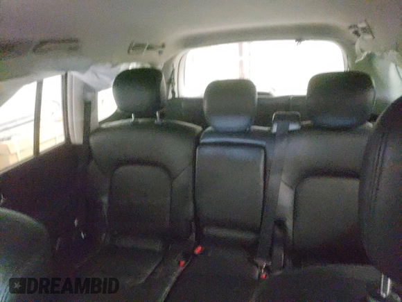 2022 Nissan Armada SV with VIN JN8AY2AC4N9162948, listed as a Copart auction lot 80630064 with 53,724 mi miles and Salvage Title. Bid and sale history available at carsss.com. Image 10.