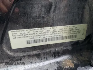 2009 Volkswagen Jetta с VIN 3VWTZ71KX9M259033, выставлен на аукционе Copart как лот 78923104 с пробегом 181 339 миль миль и Списание • Salvage title. История ставок и продаж доступна на DreamBid. Изображение 12.