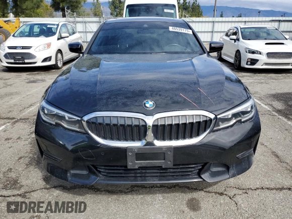 2019 BMW 3 Series 330i z VIN WBA5R1C54KFH09541, wystawiony jako Copart lot #48539175 z przebiegiem 88 941 mil mil oraz Szkody całkowita. Historia ofert i sprzedaży dostępna na DreamBid. Obrazek 5.
