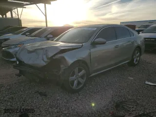 2012 Volkswagen Passat SE with VIN 1VWBH7A38CC092395, listed as a Copart auction lot 87015864 with 176,150 mi miles and Salvage Title. Bid and sale history available at carsss.com. Image 1.