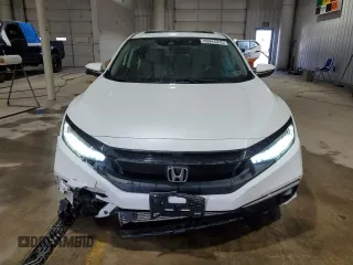 2020 Honda Civic Sedan Touring with VIN 19XFC1F96LE203872, listed as a Copart auction lot 46944375 with 72,000 mi miles and Salvage Title. Bid and sale history available at carsss.com. Image 5.