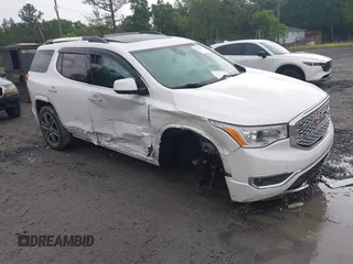2017 GMC Acadia Denali with VIN 1GKKNPLS8HZ287311, listed as a IAAI auction lot 42116597 with 75,785 mi miles. Bid and sale history available at carsss.com. Image 1.