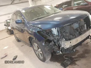 2018 Nissan Pathfinder SL with VIN 5N1DR2MM5JC654942, listed as a IAAI auction lot 41948588 with 86,490 mi miles and . Bid and sale history available at DreamBid. Image 17.