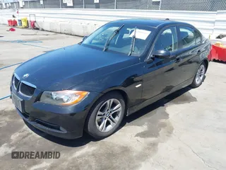 2008 BMW 3 Series 328i with VIN WBAVC57538NK77152, listed as a IAAI auction lot 42516110 with 225,059 mi miles and . Bid and sale history available at DreamBid. Image 2.