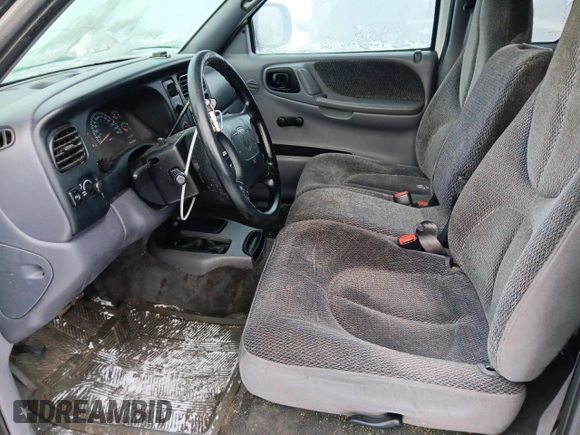 1998 Dodge Dakota SLT with VIN 1B7GG22X0WS597602, listed as a Copart auction lot 84299884 with 187,120 mi miles and Salvage Title. Bid and sale history available at carsss.com. Image 7.