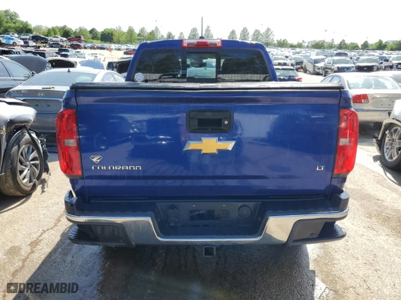 2015 Chevrolet Colorado 4WD LT with VIN 1GCGTBE32F1251660, listed as a Copart auction lot 53435284 with 163,332 mi miles and Salvage Title. Bid and sale history available at carsss.com. Image 6.