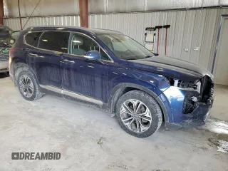 2020 Hyundai Santa Fe SEL with VIN 5NMS3CAA6LH181067, listed as a Copart auction lot 42020445 with 87,418 mi miles and Salvage Title. Bid and sale history available at carsss.com. Image 4.