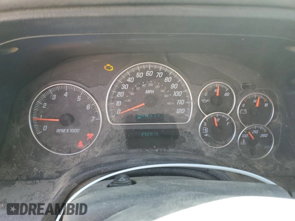 2005 GMC Envoy SLE with VIN 1GKDT13S652171203, listed as a Copart auction lot 49087815 with 292,815 mi miles and Salvage Title. Bid and sale history available at carsss.com. Image 9.