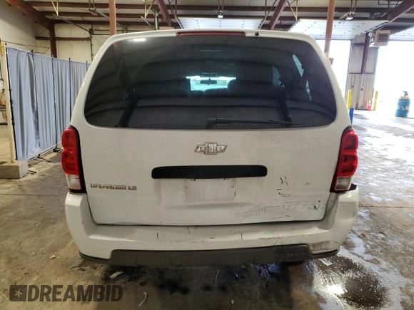 2008 Chevrolet Uplander LS with VIN 1GNDV23188D197451, listed as a Copart auction lot 73206244 with 0 mi miles and Salvage Title. Bid and sale history available at carsss.com. Image 6.