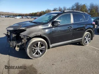 2018 Toyota RAV4 XLE with VIN 2T3RFREV6JW827111, listed as a Copart auction lot 45248315 with Not Provided miles and Non Repairable. Bid and sale history available at carsss.com. Image 1.