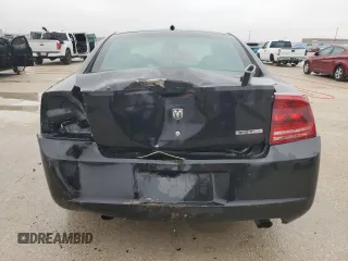 2008 Dodge Charger SRT-8 with VIN 2B3KA73W18H154739, listed as a Copart auction lot 44809055 with 205,634 mi miles and Salvage Title. Bid and sale history available at DreamBid. Image 6.