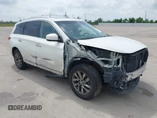 2014 Infiniti QX60 with VIN 5N1AL0MM5EC545167, listed as a IAAI auction lot 42129191 with 163,338 mi miles and . Bid and sale history available at DreamBid. Image 1.