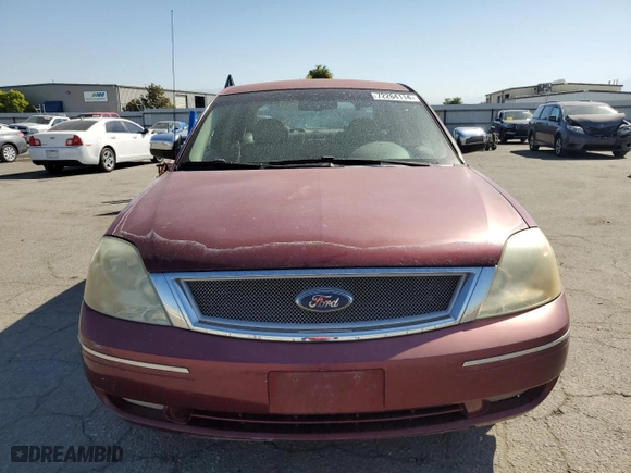2007 Ford Five Hundred Limited with VIN 1FAHP25197G138834, listed as a Copart auction lot 72264114 with 216,504 mi miles and Salvage Title. Bid and sale history available at carsss.com. Image 5.