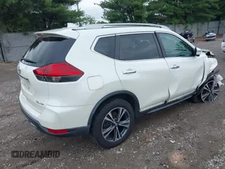 2017 Nissan Rogue SV with VIN 5N1AT2MVXHC844775, listed as a IAAI auction lot 42351482 with 87,195 mi miles and . Bid and sale history available at DreamBid. Image 4.