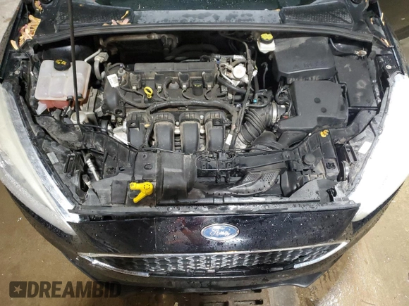 2017 Ford Focus SE with VIN 1FADP3F23HL244667, listed as a Copart auction lot 57597125 with 166,730 mi miles and Salvage title. Bid and sale history available at DreamBid. Image 11.