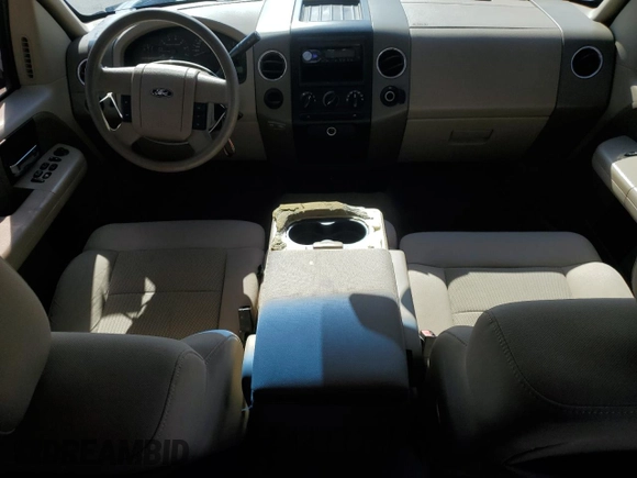 2005 Ford F-150 XLT with VIN 1FTPW12505KE04648, listed as a Copart auction lot 53284395 with 184,753 mi miles and Salvage Title. Bid and sale history available at carsss.com. Image 8.