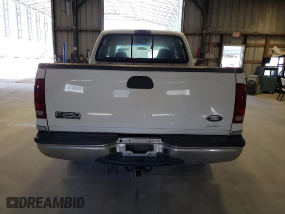 2002 Ford F-250 XL with VIN 1FTNW20S72EB45107, listed as a Copart auction lot 69238304 with 205,294 mi miles and Salvage Title. Bid and sale history available at DreamBid. Image 6.