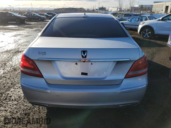 2012 Hyundai Equus Signature with VIN KMHGH4JHXCU051341, listed as a Copart auction lot 46582205 with 161,776 mi miles and Clean title. Bid and sale history available at DreamBid. Image 6.