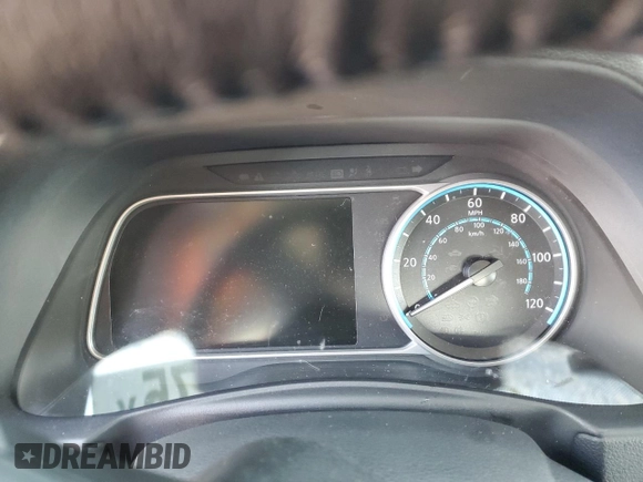 2020 Nissan LEAF SV Plus with VIN 1N4BZ1CP0LC309828, listed as a Copart auction lot 89184875 with Not Provided miles and Salvage Title. Bid and sale history available at DreamBid. Image 9.