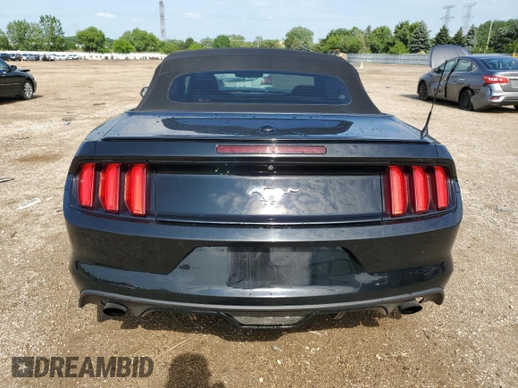 2015 Ford Mustang EcoBoost Premium with VIN 1FATP8UH1F5383908, listed as a Copart auction lot 61496505 with 146,875 mi miles and Salvage title. Bid and sale history available at DreamBid. Image 6.