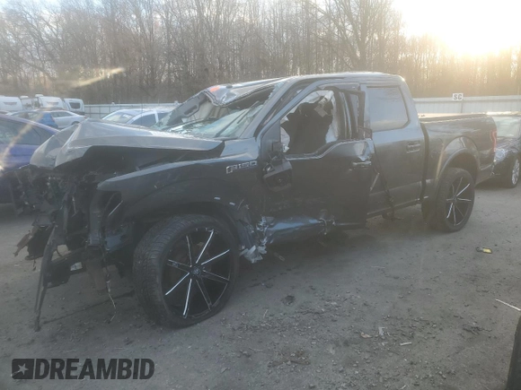 2017 Ford F-150 XL with VIN 1FTEW1EF3HFB11237, listed as a Copart auction lot 45629735 with Not provided miles and Salvage title. Bid and sale history available at DreamBid. Image 1.