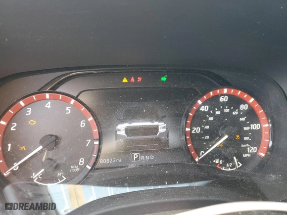 2022 Nissan Frontier PRO-X with VIN 1N6ED1EJ4NN647123, listed as a Copart auction lot 86296104 with 80,822 mi miles and Salvage Title. Bid and sale history available at carsss.com. Image 9.