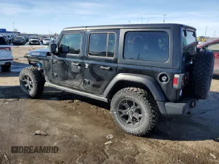 2023 Jeep Wrangler Sport S with VIN 1C4HJXDG2PW520109, listed as a Copart auction lot 42623965 with 14,256 mi miles and Clean Title. Bid and sale history available at DreamBid. Image 2.