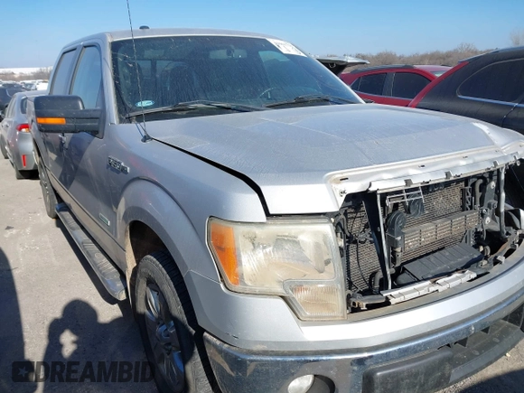 2014 Ford F-150 XL with VIN 1FTFW1CT1EKD04373, listed as a IAAI auction lot 41061727 with 1 mi miles. Bid and sale history available at carsss.com. Image 1.