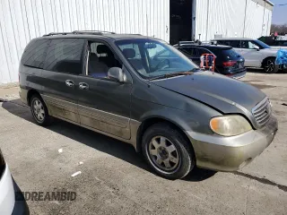 2003 Kia Sedona LX with VIN KNDUP131136362461, listed as a Copart auction lot 45305714 with 80,265 mi miles and Clean Title. Bid and sale history available at carsss.com. Image 4.