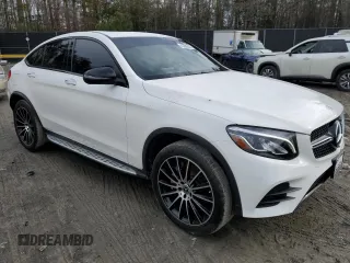 2018 Mercedes-Benz GLC with VIN WDC0J4KB4JF408609, listed as a Copart auction lot 43330065 with 11,870 mi miles and Salvage Title. Bid and sale history available at carsss.com. Image 4.