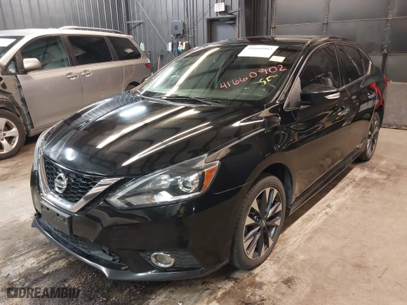 2017 Nissan Sentra SV with VIN 3N1AB7AP9HY283540, listed as a IAAI auction lot 41660902 with 136,852 mi miles. Bid and sale history available at carsss.com. Image 18.
