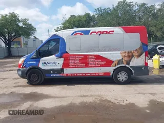 2017 Ford Transit XL with VIN 1FBAX2CM8HKA26909, listed as a IAAI auction lot 42190598 with 228,403 mi miles. Bid and sale history available at carsss.com. Image 14.