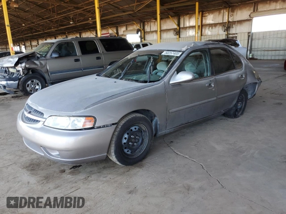 2001 Nissan Altima GXE with VIN 1N4DL01D81C165410, listed as a Copart auction lot 50257405 with 129,159 mi miles and Salvage Title. Bid and sale history available at carsss.com. Image 1.