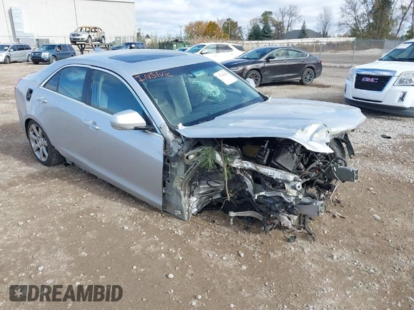 2015 Cadillac ATS Luxury RWD z VIN 1G6AB5RXXF0123831, wystawiony jako IAAI lot #40754245 z przebiegiem Nie podano mil oraz . Historia ofert i sprzedaży dostępna na DreamBid. Obrazek 1.