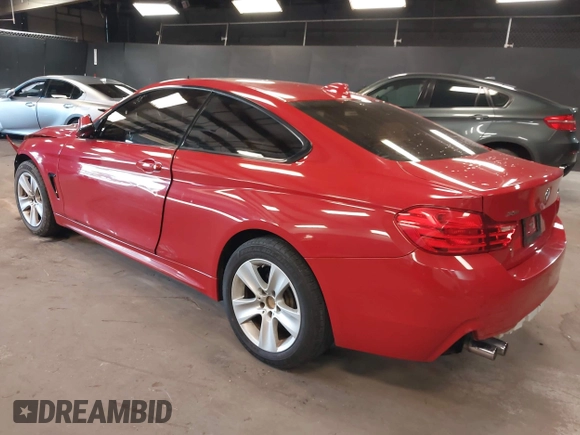 2015 BMW 4 Series 428i xDrive with VIN WBA3N5C50FK197930, listed as a IAAI auction lot 42063189 with 90,206 mi miles and . Bid and sale history available at DreamBid. Image 3.