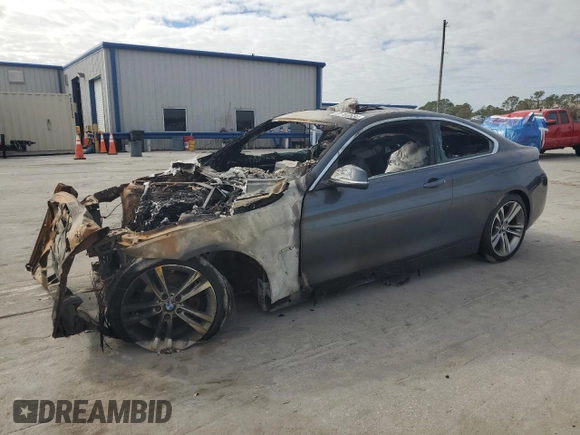 2019 BMW 4 Series 430i with VIN WBA4W3C5XKAF92075, listed as a Copart auction lot 81103684 with Not Provided miles and Non Repairable. Bid and sale history available at carsss.com. Image 1.