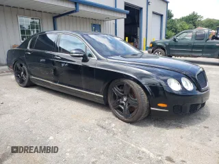 2011 Bentley Flying Spur with VIN SCBBR9ZAXBC069068, listed as a Copart auction lot 64547504 with 53,982 mi miles and Clean title. Bid and sale history available at DreamBid. Image 4.
