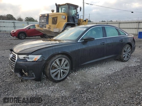 2020 Audi A6 Premium Plus with VIN WAUE8AF2XLN061809, listed as a Copart auction lot 82834064 with 69,449 mi miles and Salvage Title. Bid and sale history available at carsss.com. Image 1.