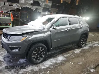 2019 Jeep Compass Sport с VIN 3C4NJDAB8KT703927, выставлен на аукционе Copart как лот 45203545 с пробегом 92 267 миль миль и Списание • Salvage title. История ставок и продаж доступна на DreamBid. Изображение 1.