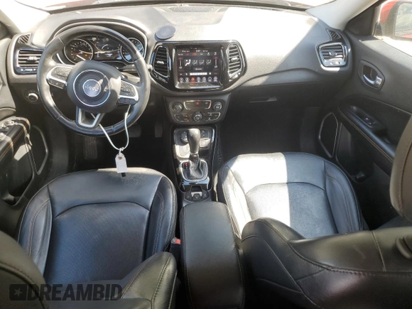 2019 Jeep Compass Limited with VIN 3C4NJDCB7KT641739, listed as a Copart auction lot 56913985 with 111,737 mi miles and Non repairable. Bid and sale history available at DreamBid. Image 8.