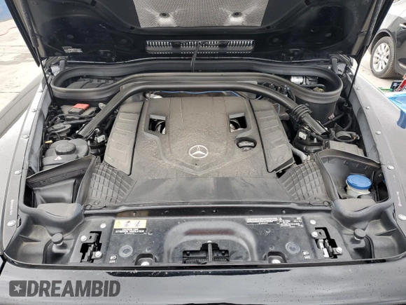 2023 Mercedes-Benz G 550 with VIN W1NYC6BJ0PX476536, listed as a Copart auction lot 79498634 with 17,674 mi miles and Salvage Title. Bid and sale history available at DreamBid. Image 12.