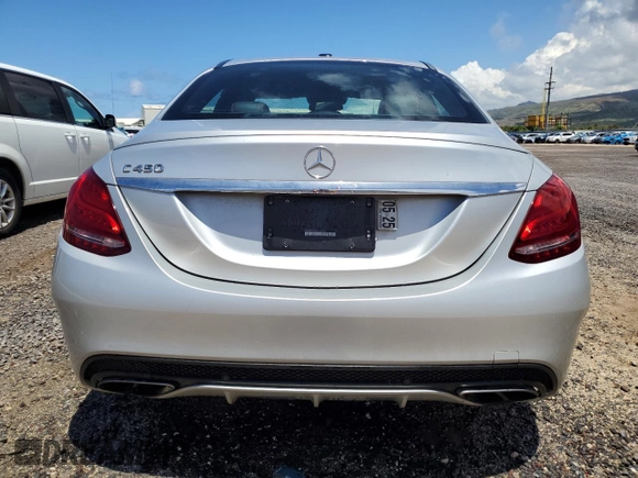 2016 Mercedes-Benz C 450 AMG with VIN 55SWF6EB7GU132835, listed as a Copart auction lot 54078565 with 25,803 mi miles and Clean title. Bid and sale history available at DreamBid. Image 6.