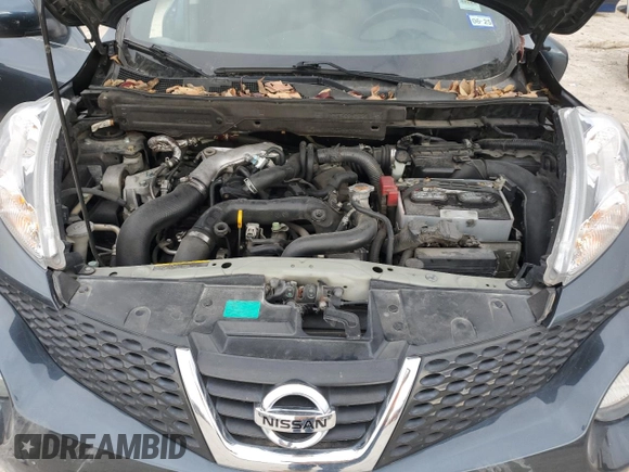 2012 Nissan Juke SL with VIN JN8AF5MR6CT101897, listed as a Copart auction lot 82836994 with 91,496 mi miles and Salvage Title. Bid and sale history available at carsss.com. Image 12.