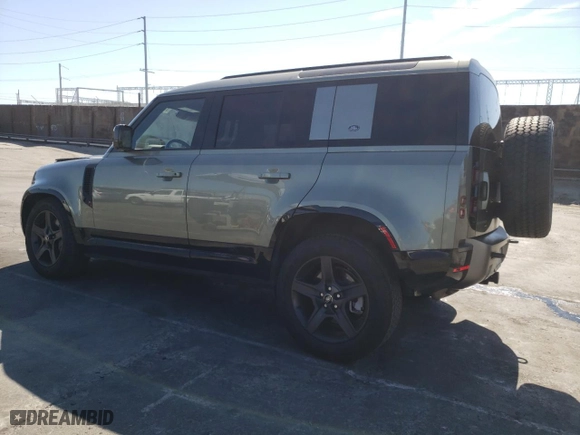 2022 Land Rover Defender X-Dynamic SE with VIN SALE27RU5N2073836, listed as a Copart auction lot 67968084 with 33,423 mi miles and Salvage Title. Bid and sale history available at carsss.com. Image 2.