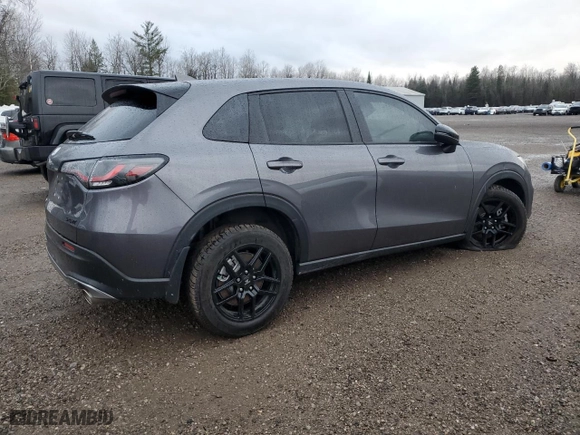2023 Honda HR-V Sport with VIN 3CZRZ2H57PM105189, listed as a Copart auction lot 50026805 with 14,706 mi miles and Clean Title. Bid and sale history available at carsss.com. Image 3.