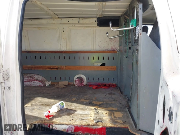 2011 Ford Econoline Cargo Commercial with VIN 1FTSE3EL8BDA38778, listed as a IAAI auction lot 41778123 with 320,636 mi miles. Bid and sale history available at carsss.com. Image 8.