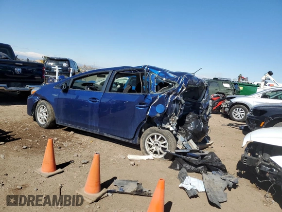 2015 Toyota Prius Two z VIN JTDZN3EU3FJ034409, wystawiony jako Copart lot #47860705 z przebiegiem 187 224 mil mil oraz Szkoda całkowita • Salvage title. Historia ofert i sprzedaży dostępna na DreamBid. Obrazek 2.