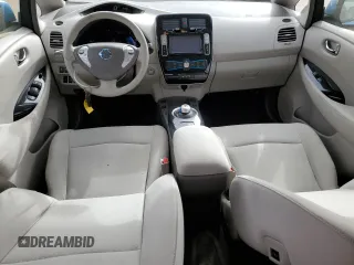 2012 Nissan LEAF SL with VIN JN1AZ0CP2CT021456, listed as a Copart auction lot 56057385 with 55,193 mi miles and Clean Title. Bid and sale history available at DreamBid. Image 8.