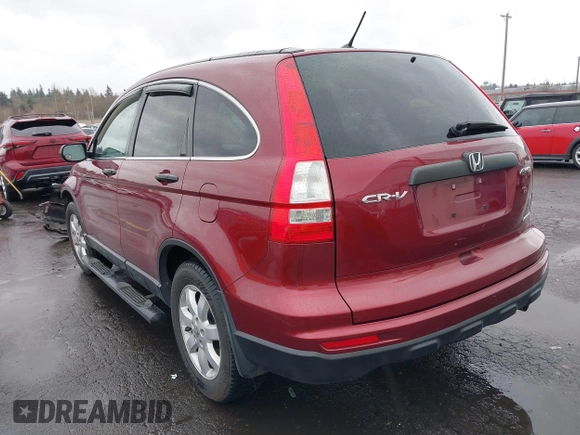 2011 Honda CR-V SE with VIN 5J6RE4H48BL123547, listed as a IAAI auction lot 41831541 with 54,759 mi miles. Bid and sale history available at carsss.com. Image 3.